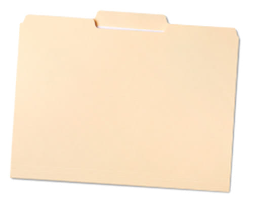 Standard file folder